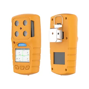 ATEX CE ROSH approved portable hc co co2 o2 nox leak detector co detector alarm