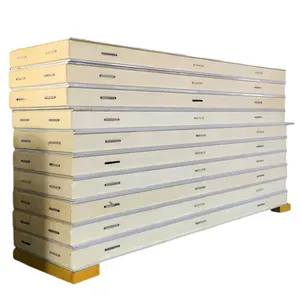 50mm/100mm/120mm/150mm/200mm PU/PIR/PUR Insulated Sandwich Panel Container Metal Provided Modern Energy Saving Cold Storage 38