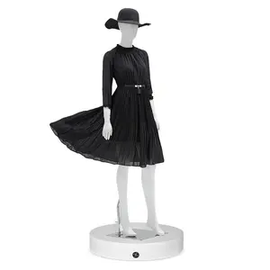 45cm Diameter DC12V Electric Turntable 360 Degree Rotating Mannequin Base Turntable For Display And Clothes Photography Shooting