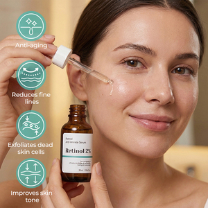 Suero Facial con Vitamina C para el Cuidado de la Piel, Iluminador, Reafirmante y Antiarrugas, Suero Facial con Niacinamida Ordinaria al por Mayor - Product Image 4