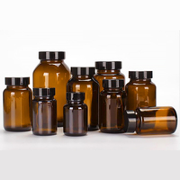 60ml 100ml 120ml 150ml 200ml 250ml Comprimés Capsules Médicaments Compléments Alimentaires Bouteilles En Verre Comprimés De Vitamines Bouteilles En Verre
