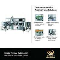 Custom NBTY Automatic Assembly Machine for Plastic Packaging Components PLC Motor High-Efficiency Automation Equipment 1 Year