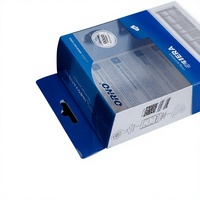 Emballage en plastique transparent personnalisé pour caméra sans fil, boîte pliante imprimée pour appareil électronique