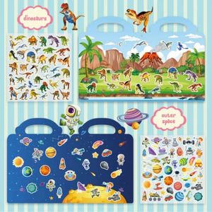 Venta al por Mayor de Libros de Actividades con Pegatinas de Gelatina, Libro de Pegatinas Reutilizables para Niños Pequeños, Novedad en Oferta - Product Image 5