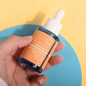 OEM cuidado de la piel 20% vitamina <span class=keywords><strong>C</strong></span> ácido hialurónico ácido ferúlico resplandor piel antienvejecimiento antiarrugas suero facial - Product Image 4