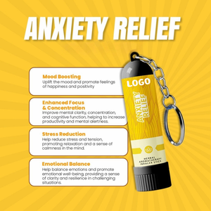 Diffuseur de bien-être à base de plantes <span class=keywords><strong>pour</strong></span> un sommeil profond, inhalateur nasal portable en forme de porte-clés, bâton énergétique contre la congestion nasale - Product Image 3