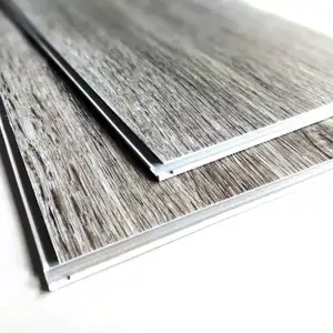 Carrelage de sol en pvc flexible, feuille écorce et bâton en vinyle, blanc et noir, épaisseur 2/3/4/5mm