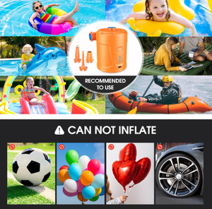 Pompe à air électrique pour gonflables, gonflage/dégonflage rapide, 5200mAh, pompe pour lit gonflable, <span class=keywords><strong>piscine</strong></span> à pagaies, matelas gonflable, <span class=keywords><strong>piscine</strong></span> - Product Image 2