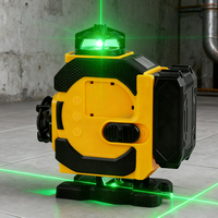 Niveau laser vert multifonctionnel de qualité 360 4D 16 lignes Support industriel avec entrepôt local de l'UE et livraison directe