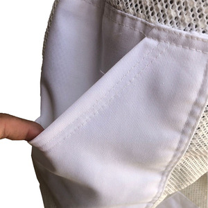 Traje de Apicultura BAIFENG BEE Nuevo para Niños, Blanco, Transpirable, de 3 Capas de Malla, Equipo de Apicultor, Suministros de Jardinería, Garantía - Product Image 3