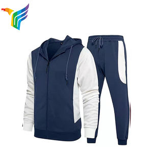 खेल पहनने आदमी जर्सी कपड़े के लिए परिधान रिक्त फैशन स्कूल वर्दी स्लिम फिट कस्टम पुरुषों फुटबॉल खेल गर्म अप Tracksuit - Product Image 4