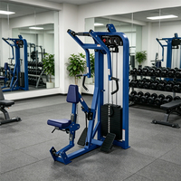 Máquina de remo sentado comercial para gimnasio, equipo de entrenamiento de fuerza para espalda, estación de remo con cable y pila de pesas