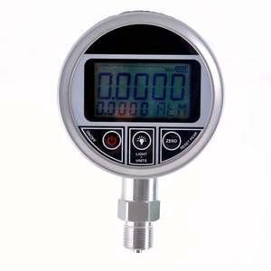Manomètre numérique à oxygène pur de haute qualité 01 à 100 MPa 300 bar pour le refroidissement et les applications médicales - Product Image 1