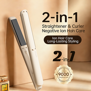 Lisseur électrique pour femmes PTC, pour hôtel, avec température réglable par LED, logo personnalisable, revêtement céramique, multifonction, usage domestique, vente en gros - Product Image 5