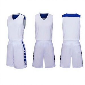 Uniforme de Baloncesto para Adultos, Conjunto de Camiseta y Pantalones Cortos, Uniforme Deportivo con Paneles de Malla - Product Image 1