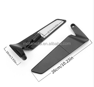 Petit rétroviseur de moto <span class=keywords><strong>CBR1000R</strong></span> CBR600RR CBR 250R 300R 400RR Rétroviseur latéral rotatif modifié - Product Image 4