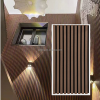 Panneaux muraux acoustiques en bois MDF modernes, panneaux décoratifs insonorisants pour la maison, le bureau, l'hôtel, l'appartement, l'intérieur