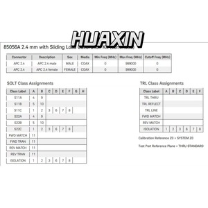 Kit d'étalonnage mécanique standard Keysight 85056A, DC à 50 GHz, 2,4 mm - Product Image 3