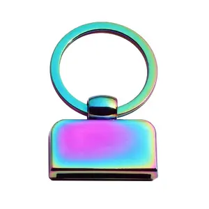 Zinc Alloy Various Color Metal Key Chain Snap Hook & Bag Parts Buckle Blanks Wholesale