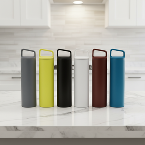 <strong>600ml</strong> Vacuum Insulated Bottle with Carry Handle, OEM Custom Logo Stainless Steel Thermal Water Bottle - Product Image 6