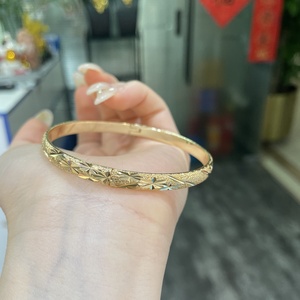 กำไลทองเหลืองชุบทอง 14K คุณภาพจาก JXX พร้อมจี้รูปดาว ดีไซน์ใหม่สำหรับผู้หญิง - Product Image 2