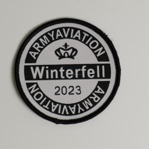 Fer personnalisé sur patch avec grand design de broderie pour les vêtements - Product Image 1