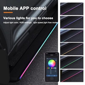 Estribo Lateral Eléctrico Automático, Antipinzamiento, Impermeable, Antideslizante, con Luz LED Lateral para <span class=keywords><strong>TOYOTA</strong></span> <span class=keywords><strong>Sienna</strong></span> 2021+ - Product Image 6