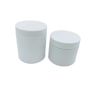 Tùy Chỉnh Tái Chế 50G 100G PP Pet Rỗng Cơ Thể Màu Trắng Chà Bơ Kem <span class=keywords><strong>Container</strong></span> Nhựa Mỹ Phẩm Lọ Với Nắp - Product Image 1