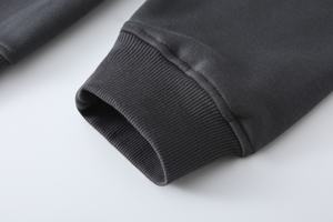 เสื้อฮู้ดซิปสไตล์นินจาสำหรับผู้ชาย ผ้าฟลีซบุซับใน พร้อมหน้ากากปิดหน้าแบบถอดได้ กันลม ซิปเต็มตัว สำหรับสวมใส่ในเมือง แบบบาลาคลาวา และสามารถใส่โลโก้ได้ - Product Image 5