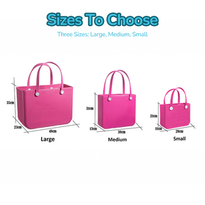 Bolso de Mano Moderno de Verano, Impermeable, de Eva, Bolso de Compras, Bolso de Playa de Hombro con Orificios - Product Image 5