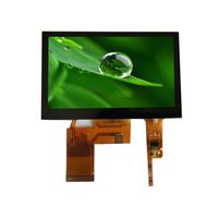 AISON Z043WQ09-CT 4,3 Zoll TFT LCD Displaymodul Kapazitiver 5-Punkt-Touchscreen 480x272 Auflösung 40-Pin RGB-Schnittstelle ST7282