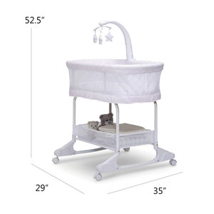 High Grade Adjustable <b>Swing</b> Speed Baby Crib Rocking Bassinet <b>Swing</b> Bassinet With Usb Charging Port - Product Image 1