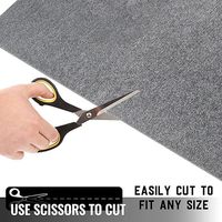 Tapis d'extérieur antidérapant en TPR imperméable, facile à nettoyer, pour zone domestique, tapis de sol marin extérieur, rouleau de moquette, paillasson.