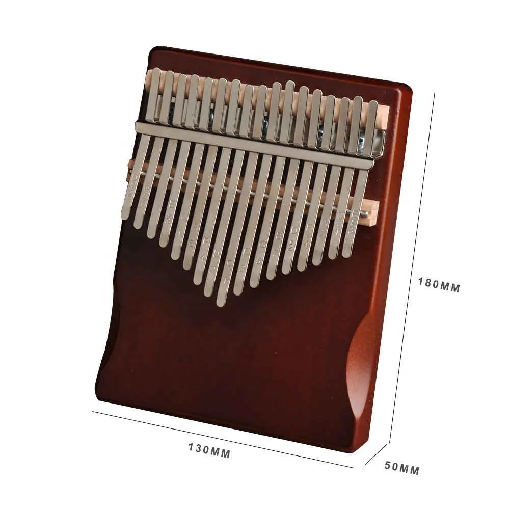 Piano With Tuning Tool Sticker Sheet Music Kalimba Thumb Piano Multi-functional Delicate Durable Pine Wood Kalimba