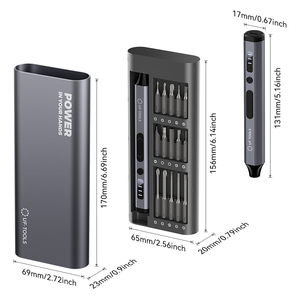 Destornillador Eléctrico Multifunción Industrial UFTOOLS, Mini Destornillador Magnético 34 en 1 con Batería <span class=keywords><strong>de</strong></span> Iones <span class=keywords><strong>de</strong></span> Litio <span class=keywords><strong>de</strong></span> 3.7V, Juego <span class=keywords><strong>de</strong></span> Destornilladores <span class=keywords><strong>de</strong></span> Torque - Product Image 3