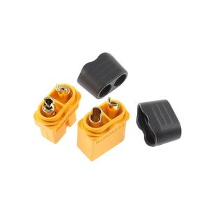 Juego de Conectores de Alta Corriente Amass XT60H-M/XT60H-F 35A, Conectores Banana Chapados en Oro para ESC RC y Batería LiPo - Product Image 2