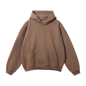 OEM Custom Print Hoodie Cotton <b>Pullover</b> Solid Color Streetwear Logo Design High Quality <b>Men</b> Hoodie - Product Image 1