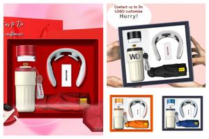 Set <span class=keywords><strong>Regalo</strong></span> di Lusso Personalizzato 2026 <span class=keywords><strong>per</strong></span> la <span class=keywords><strong>Festa</strong></span> del Papà: Tazza da Caffè 450ml, Massaggiatore Cervicale, Power Bank Magnetico - Product Image 3