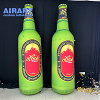 Bouteille de bière gonflable géante de publicité extérieure/bouteille gonflable/bouteille de liqueur de vin gonflable C-20