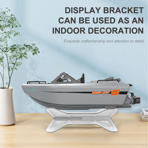 693 1:12 Échelle Mini Go-kart Navire Modèle 2.4Ghz Télécommande Karting <span class=keywords><strong>Bateau</strong></span> 10 Km/H Moteur Brushless sur <span class=keywords><strong>Mer</strong></span> <span class=keywords><strong>RC</strong></span> Jouets Enfants Cadeaux - Product Image 6