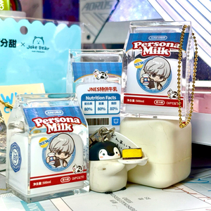Chaveiro Acrílico Personalizado com Tema Anime, com Efeito de Areia Movediça, em Formato de Lata de Refrigerante, Copo de Chá com Leite ou Carton de Leite, com Óleo Personalizado e Líquido - Product Image 2