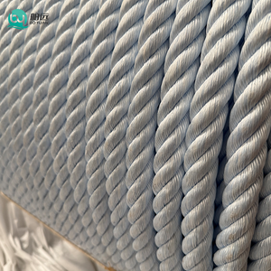 Cordon en polyester haute résistance 10 mm à 3 brins, faible élasticité, pour remorquage de bateaux, sécurisation, <span class=keywords><strong>filet</strong></span> de pêche en nylon, emballage - Product Image 5