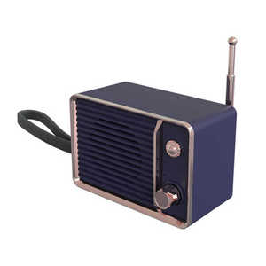 Altavoz Portátil DW01 con Antena FM, Bluetooth, Micro USB, Sonido HD y Bajos, Diseño Vintage - Product Image 1