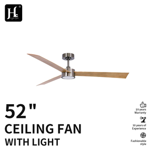Low-key modern style indoor dimmable <b>remote</b> <b>control</b> <b>ceiling</b> fan with 3 blades and 42-inch LED <b>light</b>. - Product Image 2