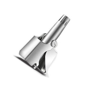 Melhor Nose Hair Trimmer Aço inoxidável Manual Nose Hair Ear Trimmer Industrial Grade Tesoura para Nostril Depilação - Product Image 4
