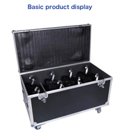 Flight Case pour Éclairage Scénique OEM ODM, Étui de Transport Antichoc pour Entreprise de Location d'Éclairage, Production d'Événements et Transport de Spectacles Itinérants