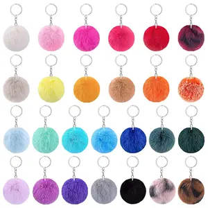 8cm 4cm 6cm 7cm 10cm Pom Pom Ball Keychain Pompom Balls Pompoms Keyrings Keys We Have Self Defense Set All Products Keychain