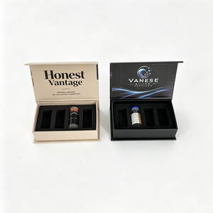 Caja Magnética Mate Premium Personalizada para 3ml de Péptidos, 2 Viales, 4 Viales, Impresión de Marca Personalizada, Caja de Regalo Rígida - Product Image 3