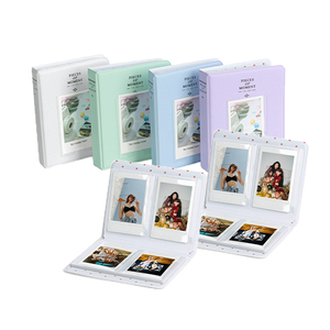 <span class=keywords><strong>Album</strong></span> <span class=keywords><strong>photo</strong></span> miniature Evo avec 64 pochettes <span class=keywords><strong>pour</strong></span> film Fujifilm <span class=keywords><strong>Instax</strong></span> <span class=keywords><strong>Mini</strong></span> Evo, idéal <span class=keywords><strong>pour</strong></span> les desserts colorés et les mariages - Product Image 1