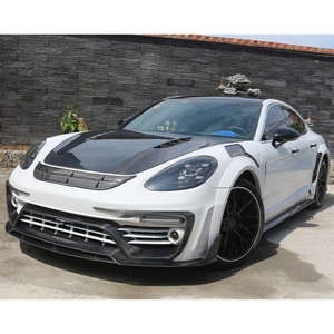 2017-2023 Car Modification Front and Rear Bumpers Carbon Fiber <b>Engine</b> <b>Hood</b> for Panamera 971 Modified Carbon Fiber Bumper - Product Image 3